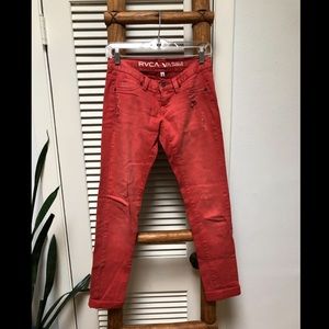 RVCA distressed jeans